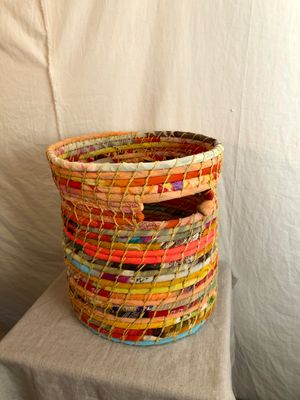Recycled Kantha Hamper Med
