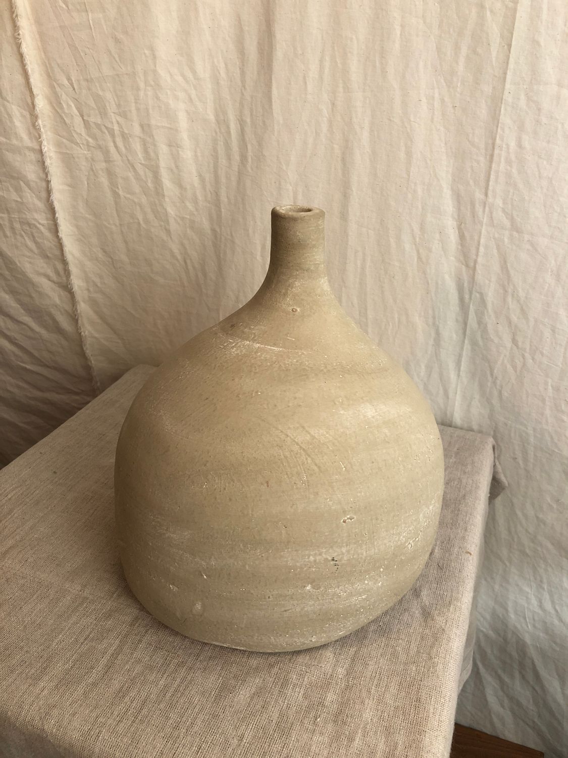 Clay Teardrop Bud Vase Lg Clay Teardrop Bud Vase Lg