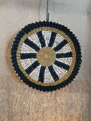 Round Seagrass Basket/Wall Art Sm