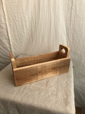 Rectangle Recycled Wood Garden Trug Sm