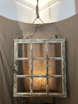 Window Frame Wall Art Lg