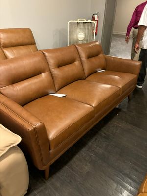 Onyx Leather Sofa