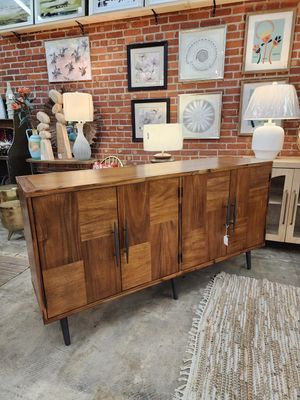 4 Door 65&quot; Accent Cabinet