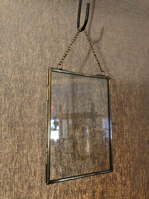 Antique Gold Double Hanging Frame