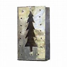 Tin Bag Christmas Tree Luminary Tin Bag Christmas Tree Luminary