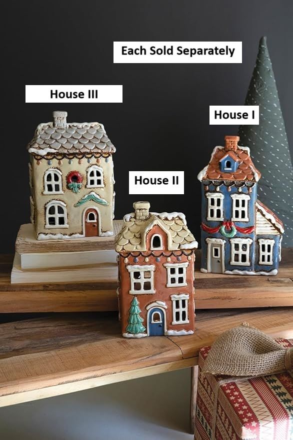 Ceramic Christmas House I Ceramic Christmas House I