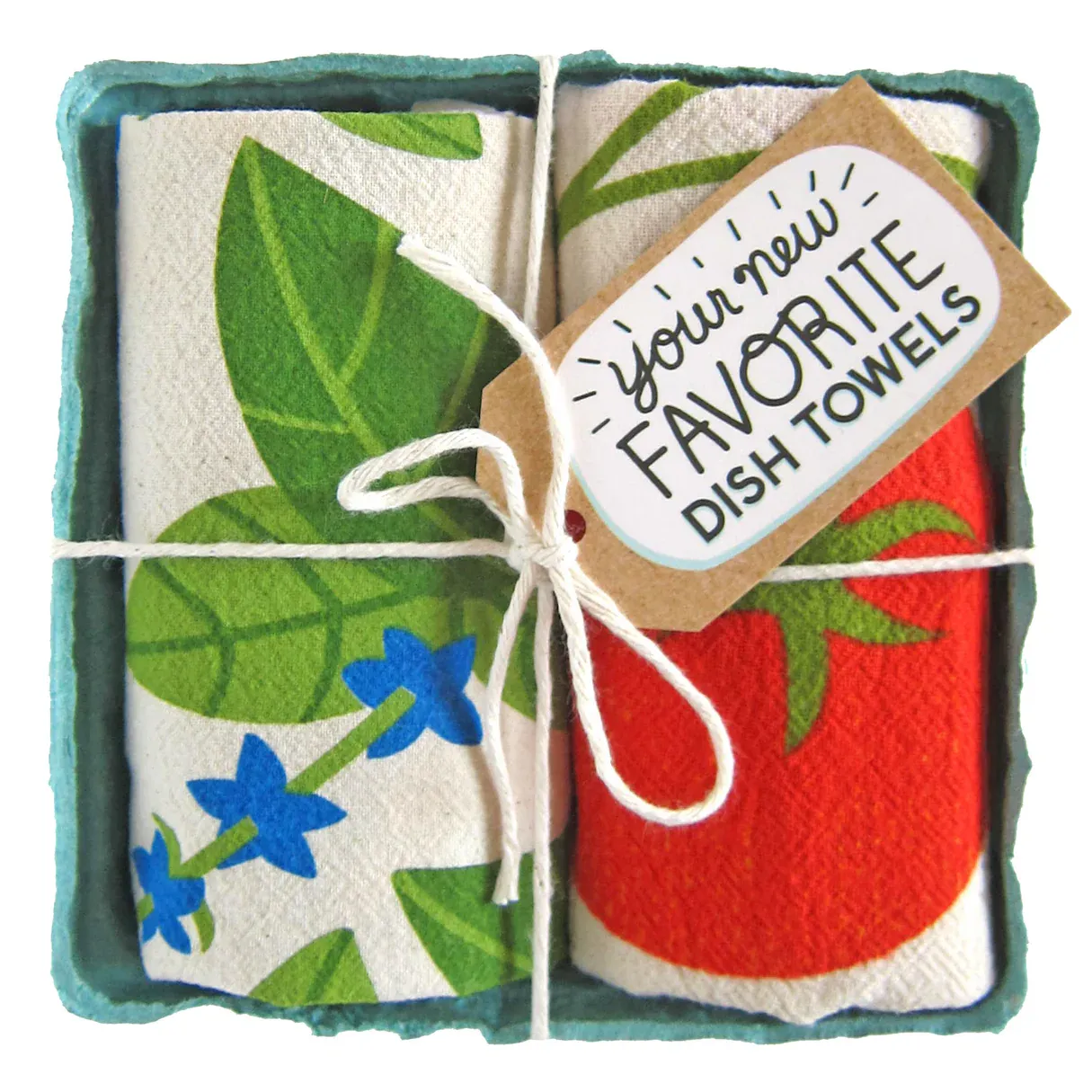 Dish Towel Set/2 - Tomato Basil