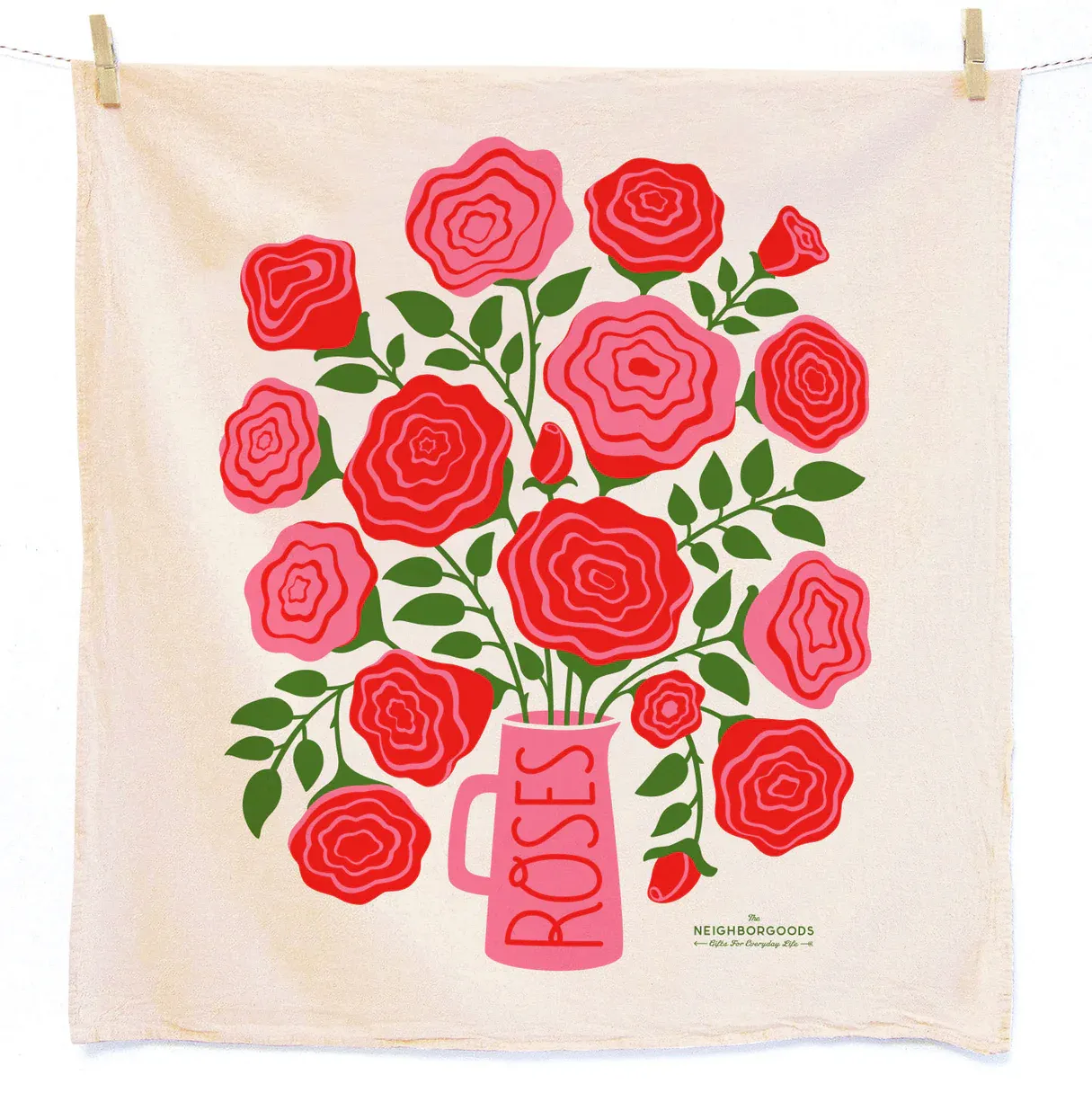 Rose Towel 24&quot; x 26&quot;