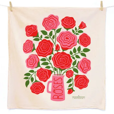 Rose Towel 24&quot; x 26&quot;