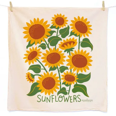 Sunflower Towel 24&quot; x 26&quot;