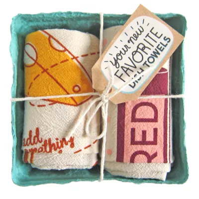 Dish Towel Set/2 - Perfect Pairing