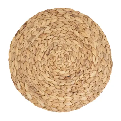 Handwoven Water Hyacinth Placemat 15&quot;