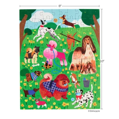 Puppy Park Puzzle - 100 Piece