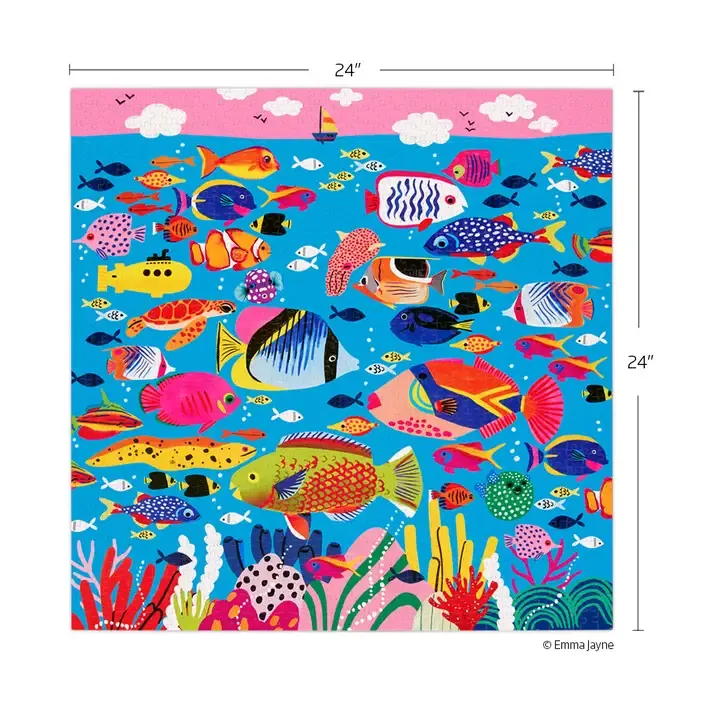 Colorful Ocean Puzzle - 1000 Piece
