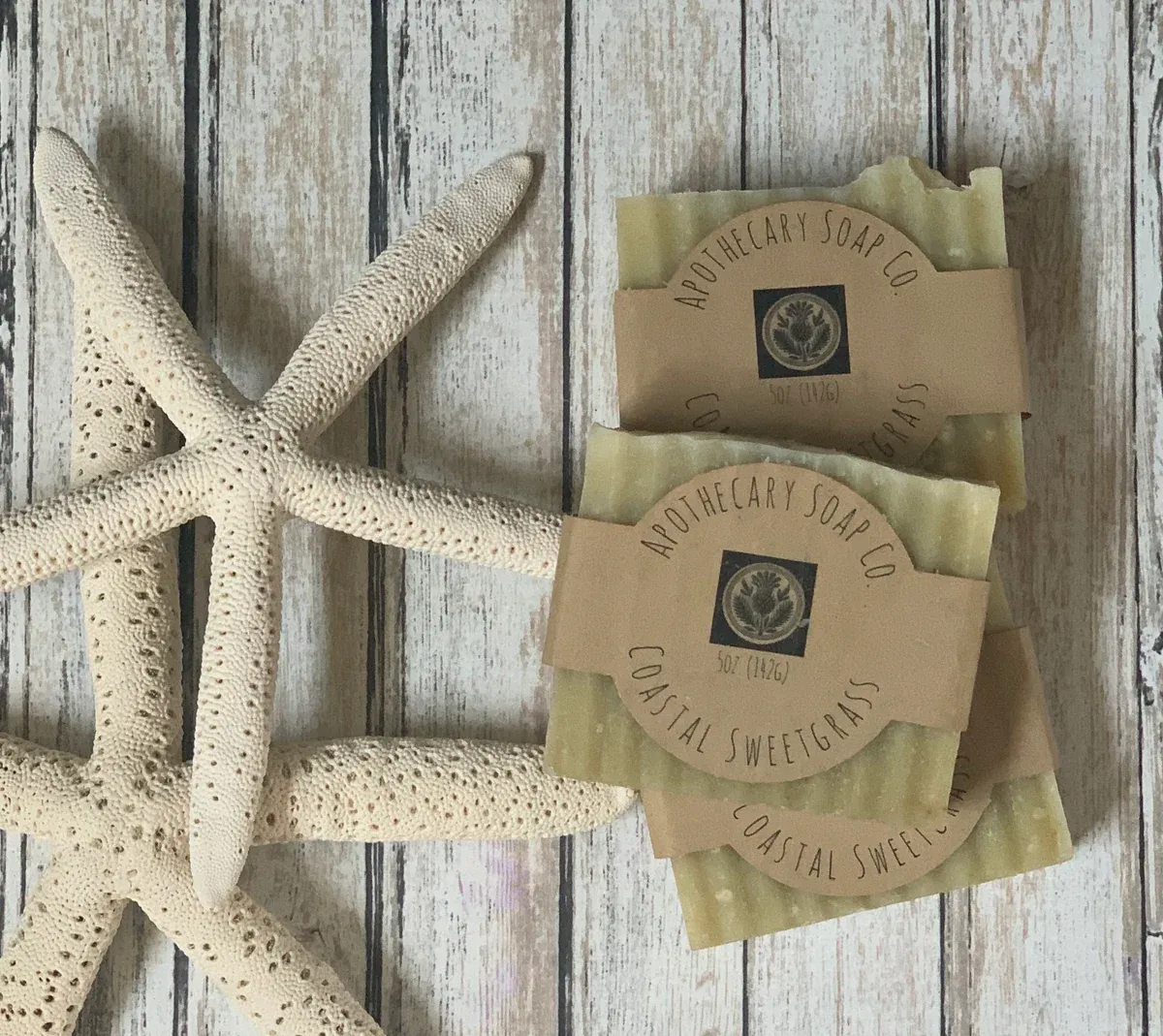 All-Natural Soap - Coastal Sweetgrass
