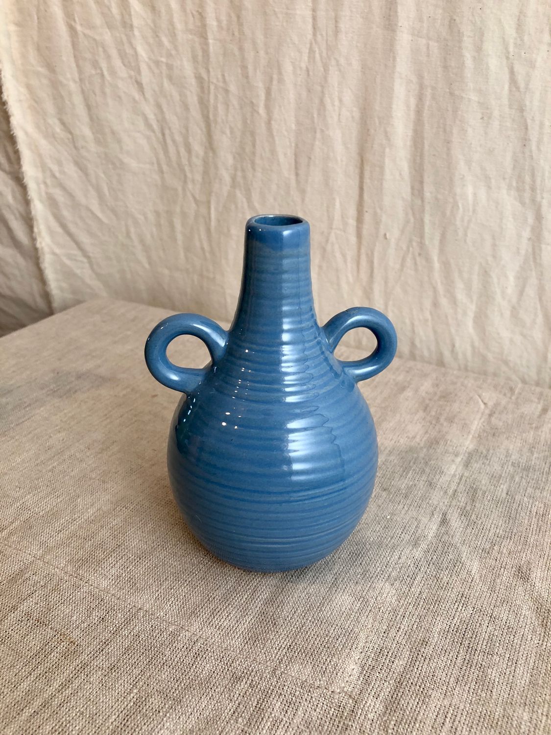 Blue Vase 5.5&quot;