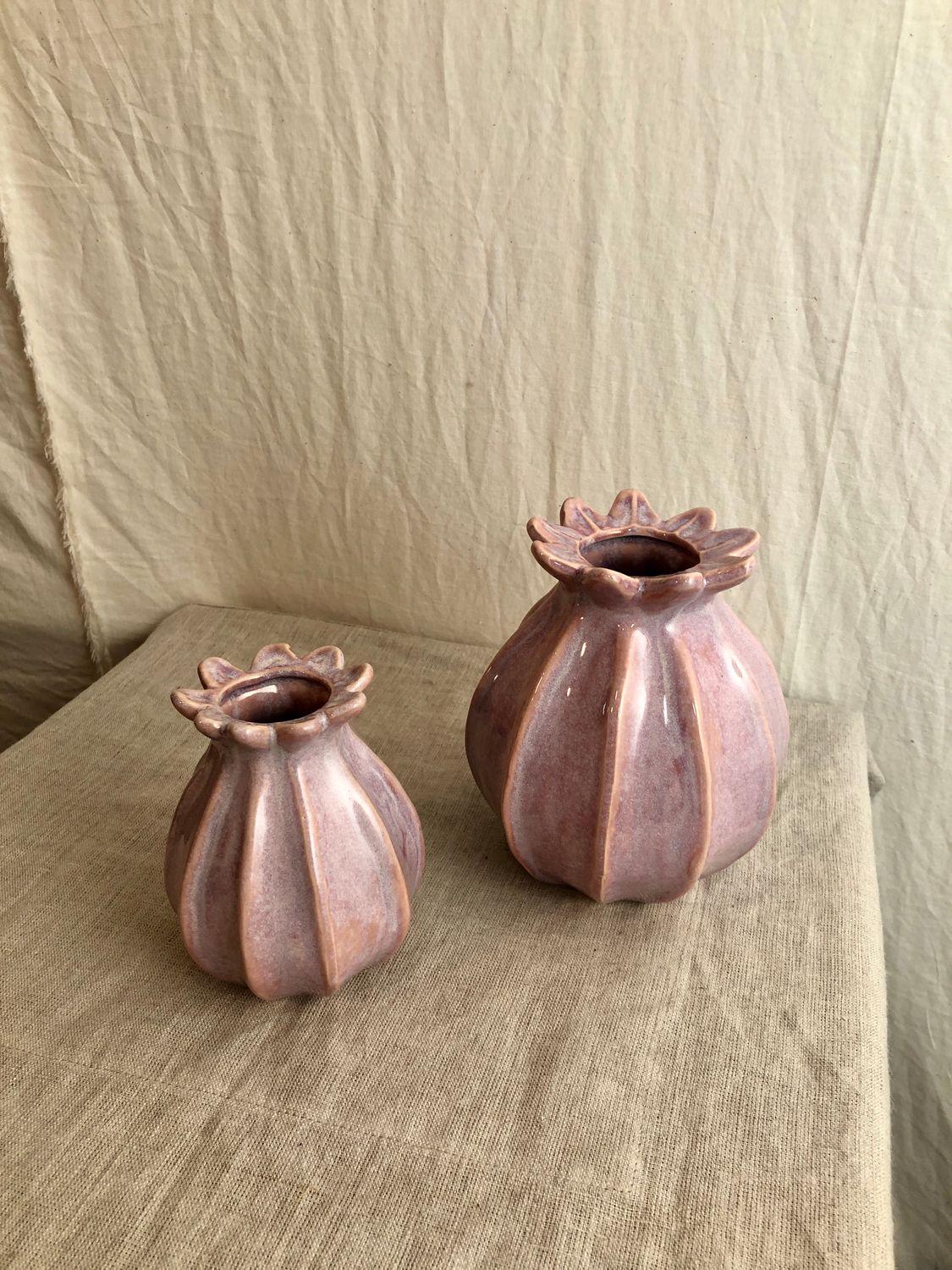 S/2 Lavinia Bud Vases S/2 Lavinia Bud Vases