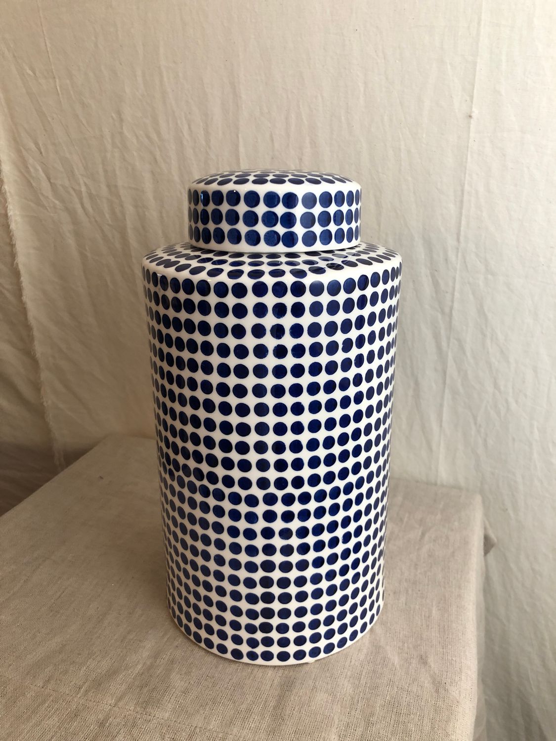 Dover Dot Ginger Jar Sm