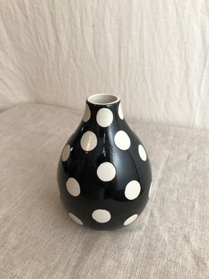 Black &amp; White Mini Vase III