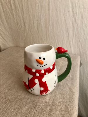 Whimsy Snowman Coffee Cup