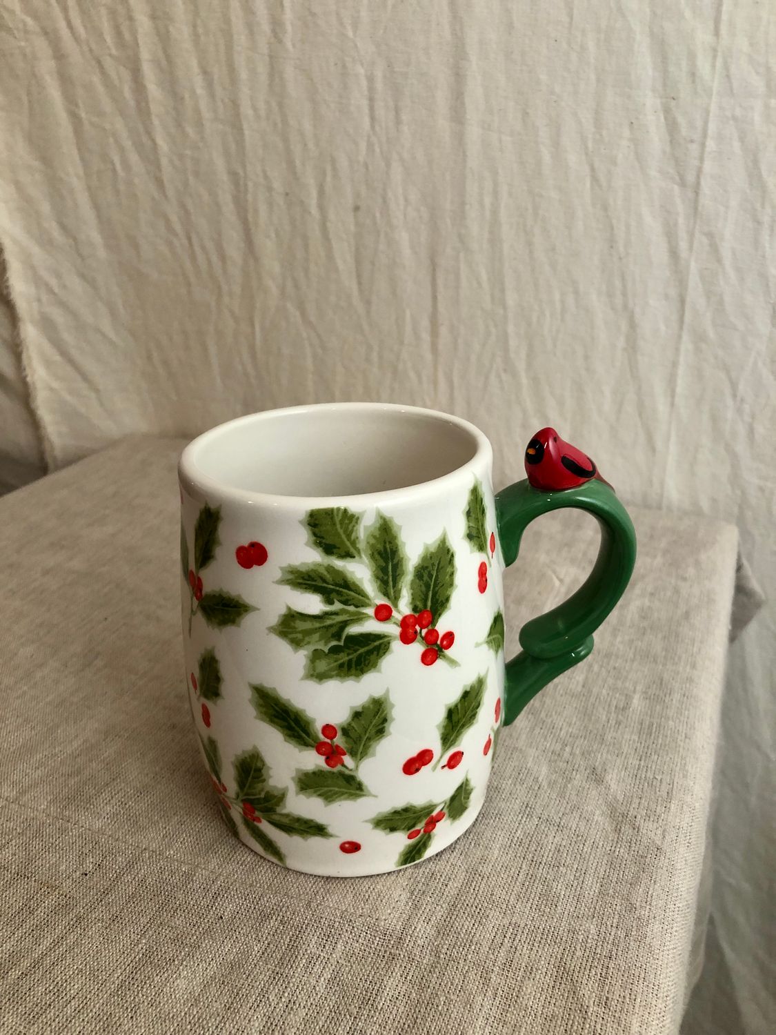 Holly Decorative Coffee Mug