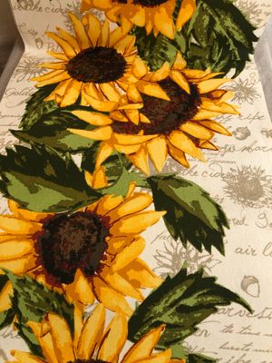 Rustic Sunflower Table Runner