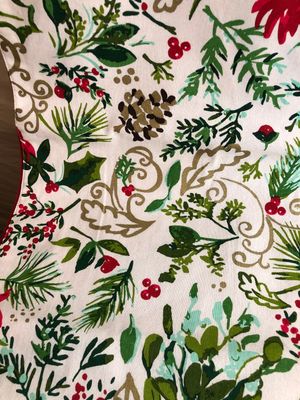 Christmas Greens Table Runner 72&quot;