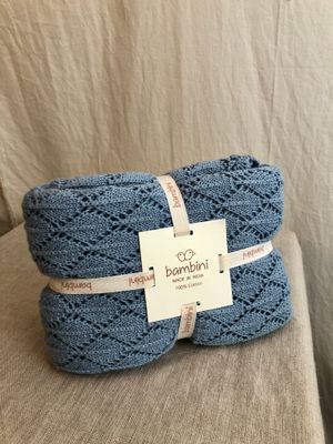 Handmade Baby Blanket - Blue