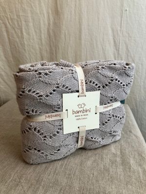 Handmade Baby Blanket - Gray