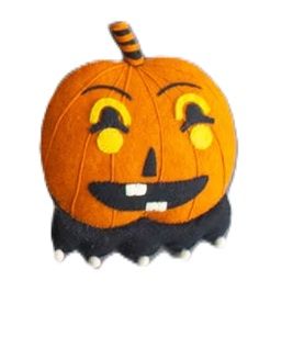 Felt Halloween Wall Hanging - Pumpkin