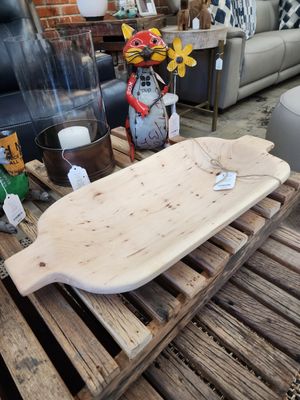 Dough Bowl - Pecan w/Handles- 24&quot; x 11&quot;