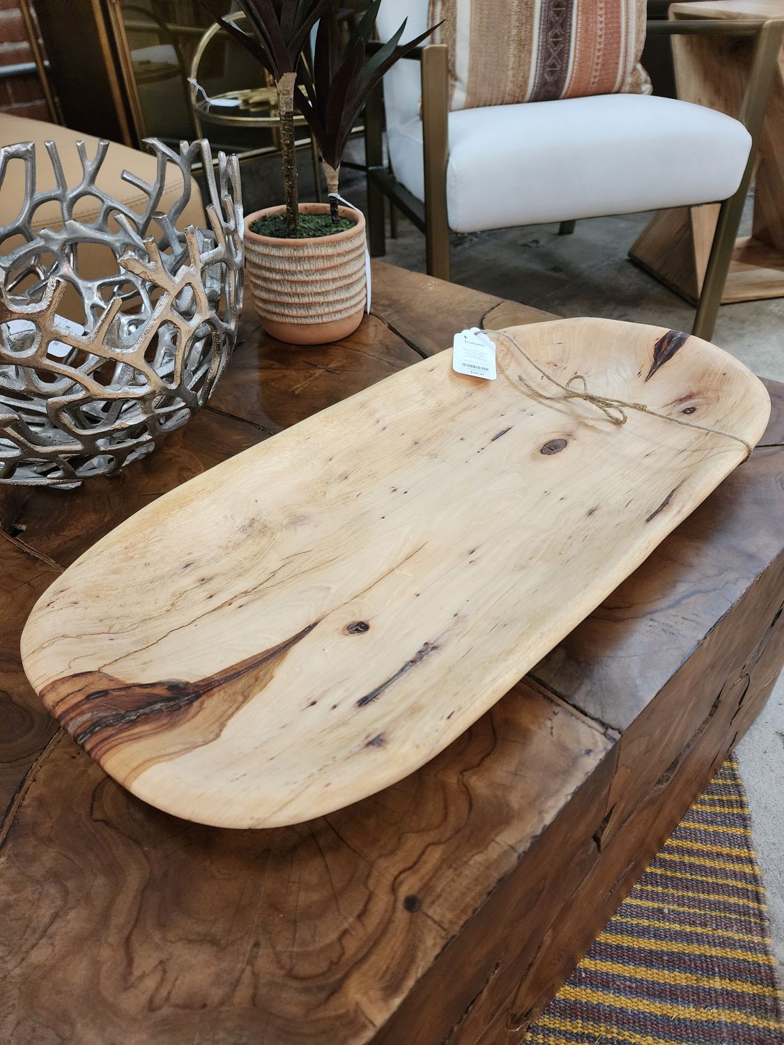 Dough Bowl - Pecan - 24&quot; x 12&quot;