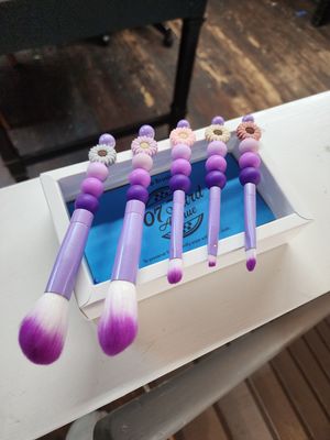 Make Up Brushes - Purple