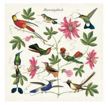 Hummingbirds Napkin - Set of 4