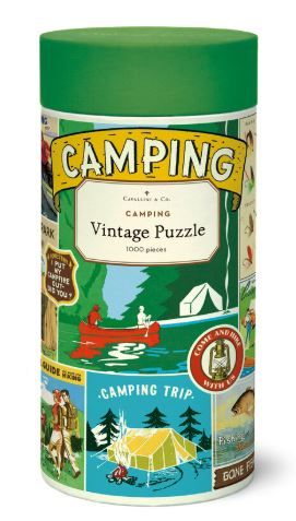 Vintage Puzzle - Camping