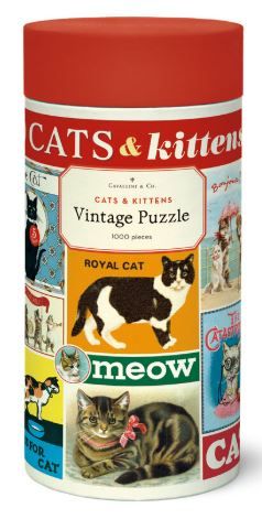 Vintage Puzzle - Cats
