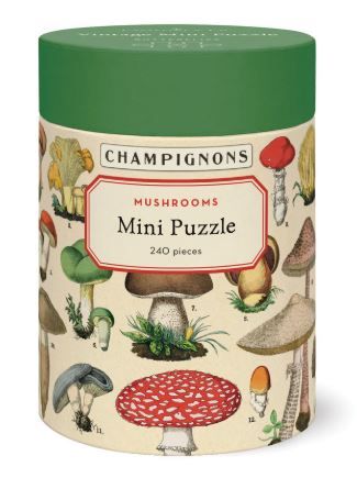 Vintage Mini Puzzle - Mushroom