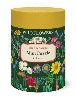 Vintage Mini Puzzle - Wildflowers