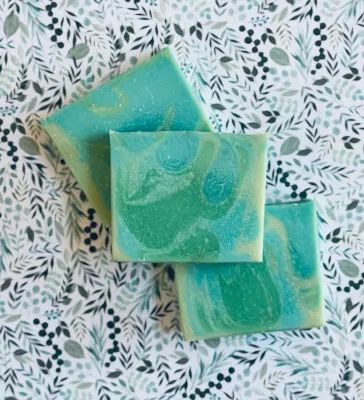 All-Natural Soap - Eucalyptus Rain