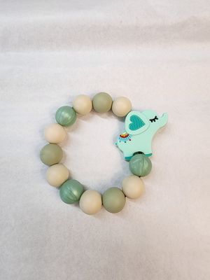 Baby Teether - Elephant Greens