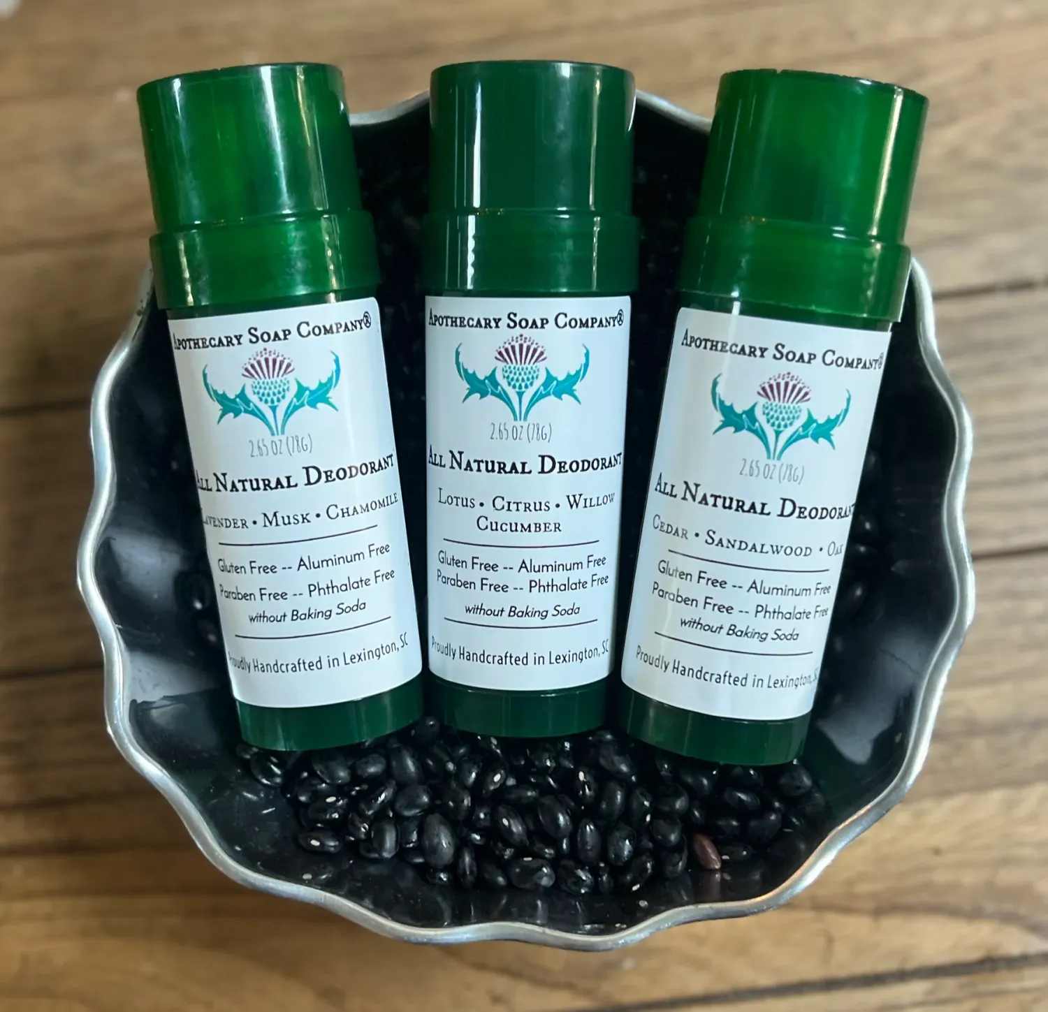 All Natural Deodorant - Lavender - Musk - Chamomile