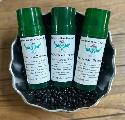 All Natural Deodorant - Lavender - Musk - Chamomile