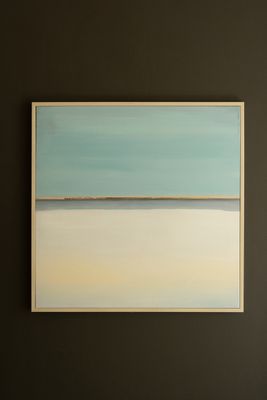Framed Painting - Abstract Coastal