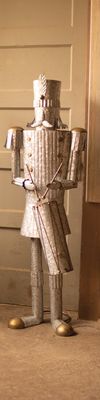 Life Size Christmas Tin Soldier w/Drum