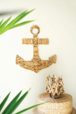Seagrass Anchor Wall Hanging