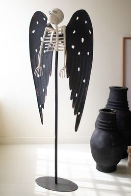 Metal Skeleton w/Wings