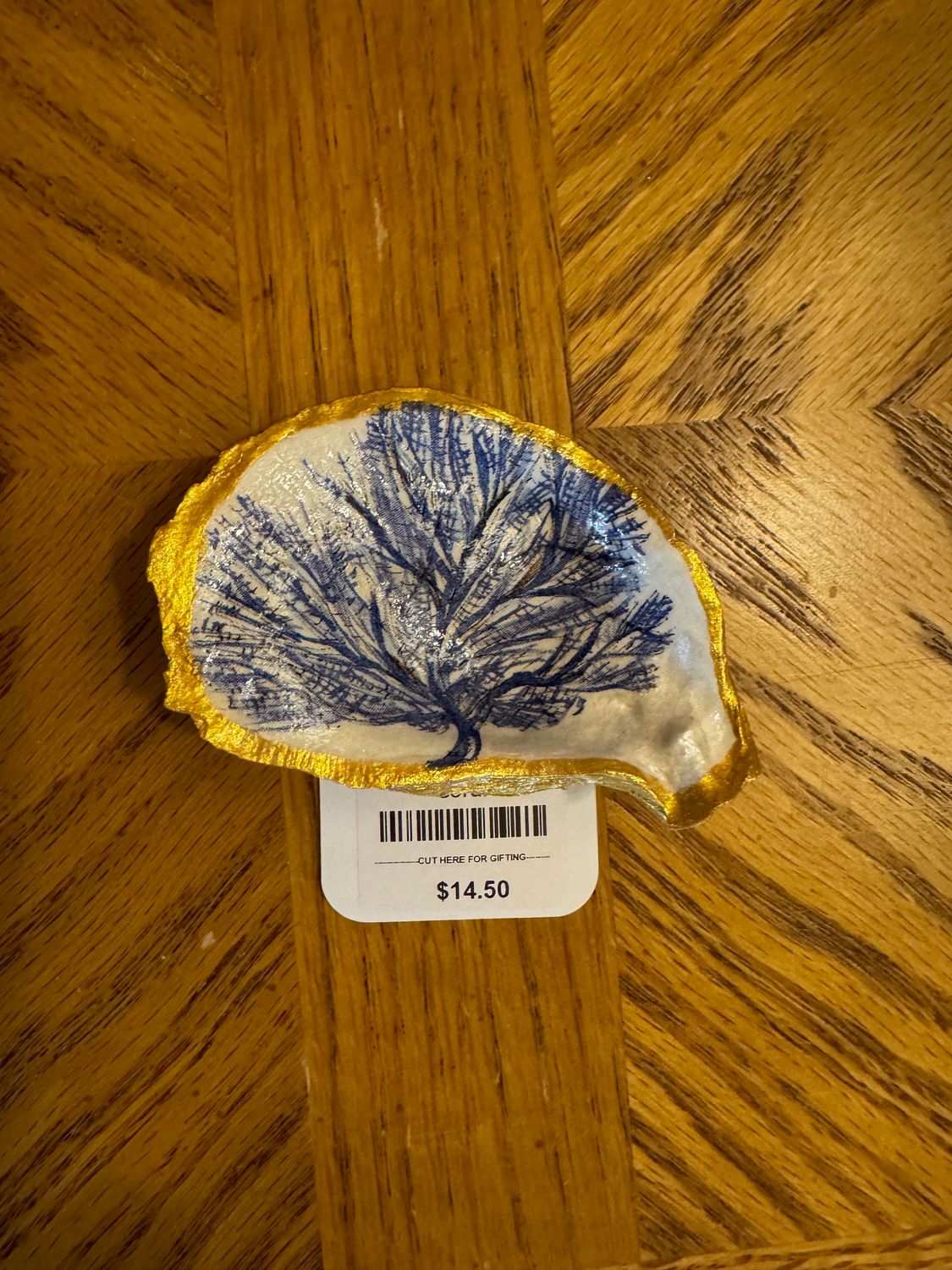 Oyster Shell - Coral