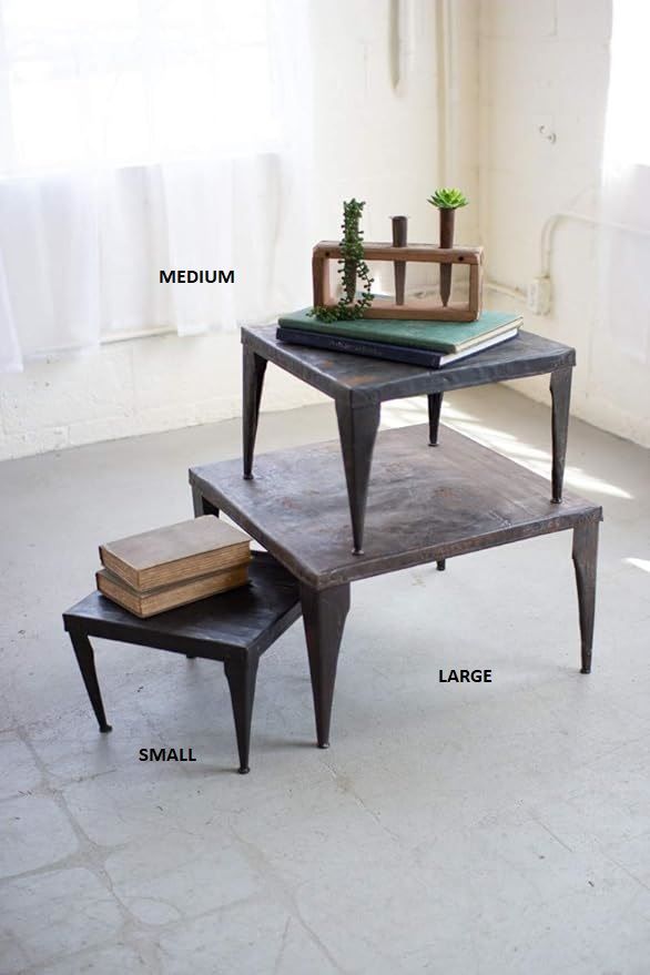 Recycled Metal Riser Med