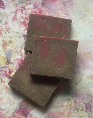 All-Natural Soap - Sandalwood Rose