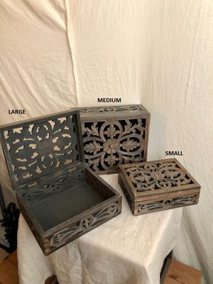 Mango Wood Box - Espresso - Sm